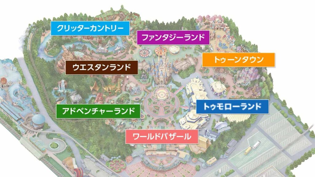 ファンタジーランドの場所