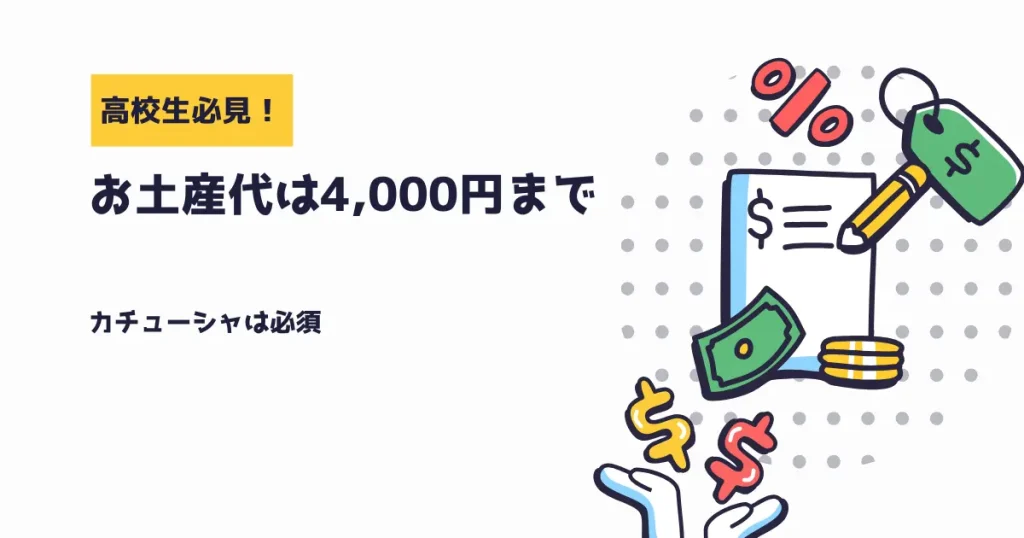 お土産代：絶対欲しくなるお土産